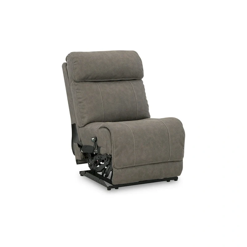 Signature Design by Ashley Starbot Gray 5-Piece Power Reclining Sectional - 131W x 131D x 42H