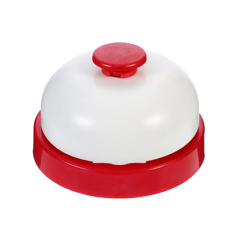 HULIANFU Stainless Steel Hand Pressing Service Bell Answer Bell Reception Desk Bell Ring Table Pet Bell For Restaurant Kitchen Bar - Deanwangkt