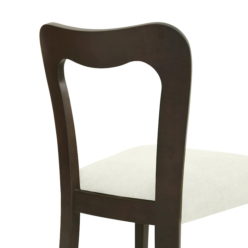 Christopher Knight Home - Ethan Modern Upholstered Dining Chair Set of 2 with Open-Back Design