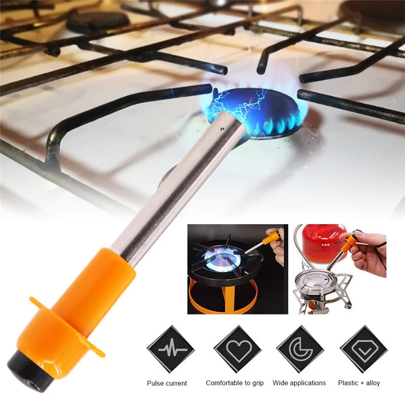 HULIANFU Pulse Ignition Kitchen Outdoor Stove Piezoelectric Igniter Portable Camping Portable Ignition Device Gas Stove Accessories - Deanwangkt
