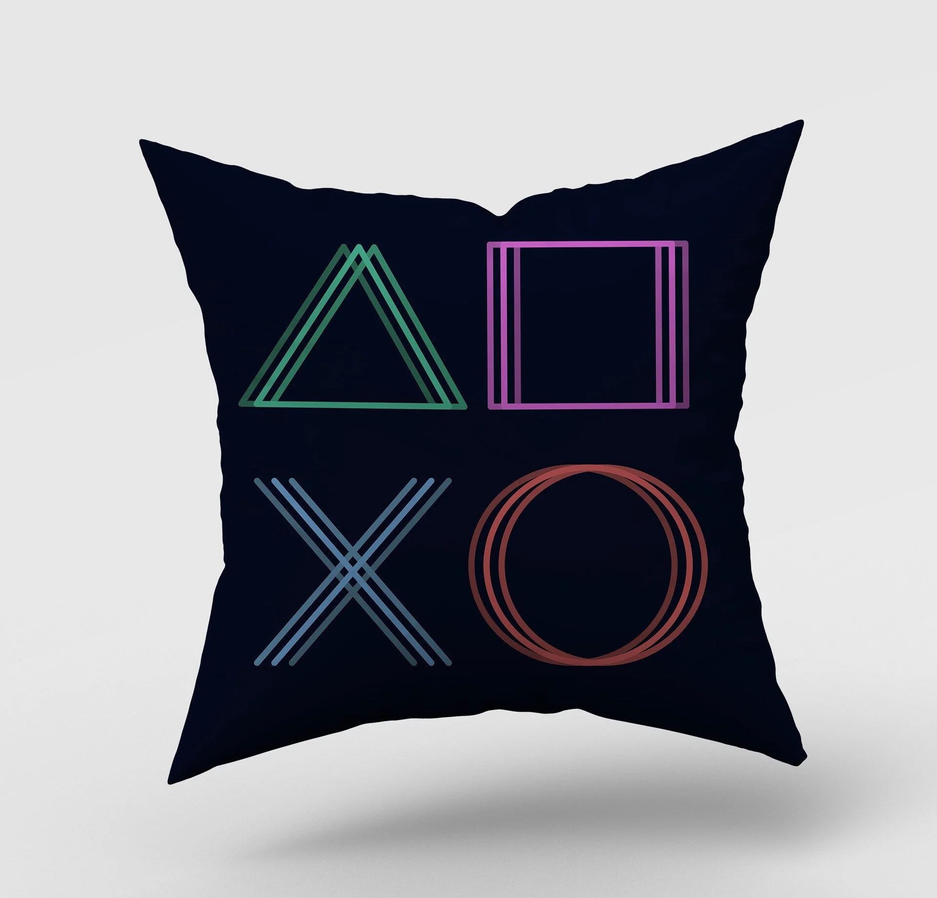 HULIANFU Super Hot Game Fans Video Gamepads Cushion Cases Retro Games Decorative Pillows Case Livingroom Sofa Couch Bed Car Throw Pillows - Deanwangkt