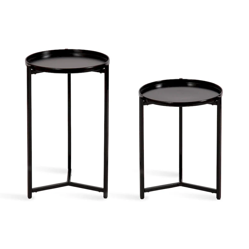 Kate and Laurel Aguilar Plant Stand Set - 2 Piece