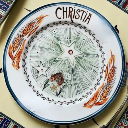 HULIANFU Retro Plate Bone China Dinner Set Nordic Kitchen Ceramic Dessert Charger Plates for Wedding Tableware Trays Decorative Mug Cup - Deanwangkt