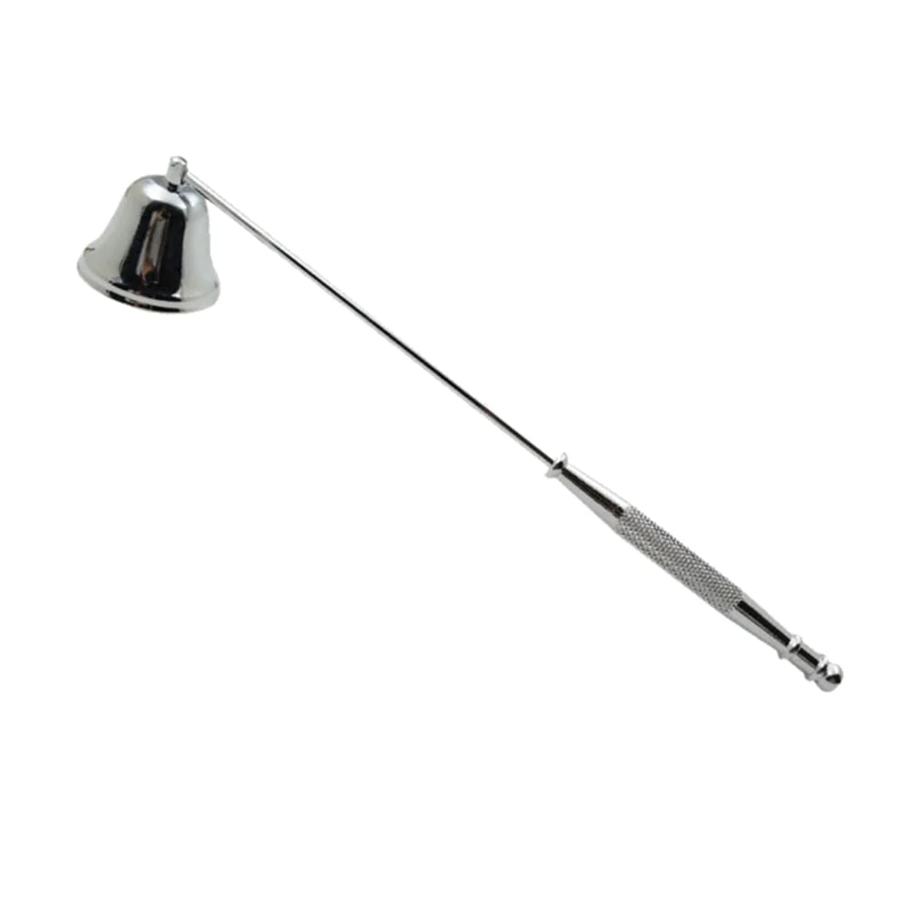 HULIANFU Vintage Metal Bell Shape Candle Snuffer Long Handle Banquet Extinguisher Candle Extinguisher Candle Wedding Home Accessories - Deanwangkt