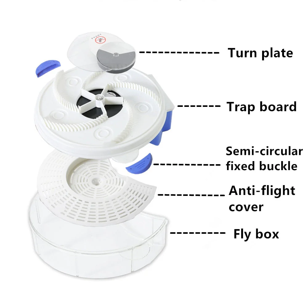 HULIANFU Upgraded Version USB Flytrap Automatic Pest Catcher Fly Killer Electric Fly Trap Device Insect Pest Reject Control Catcher - Deanwangkt
