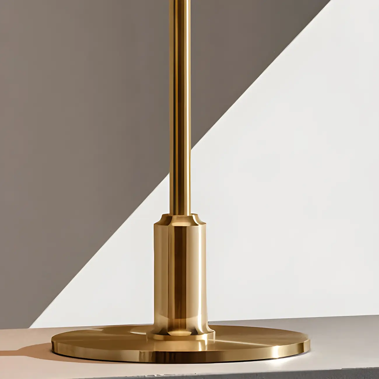 HomeyFad Post-Modern Tiered LED Table Lamp with Built-In Power