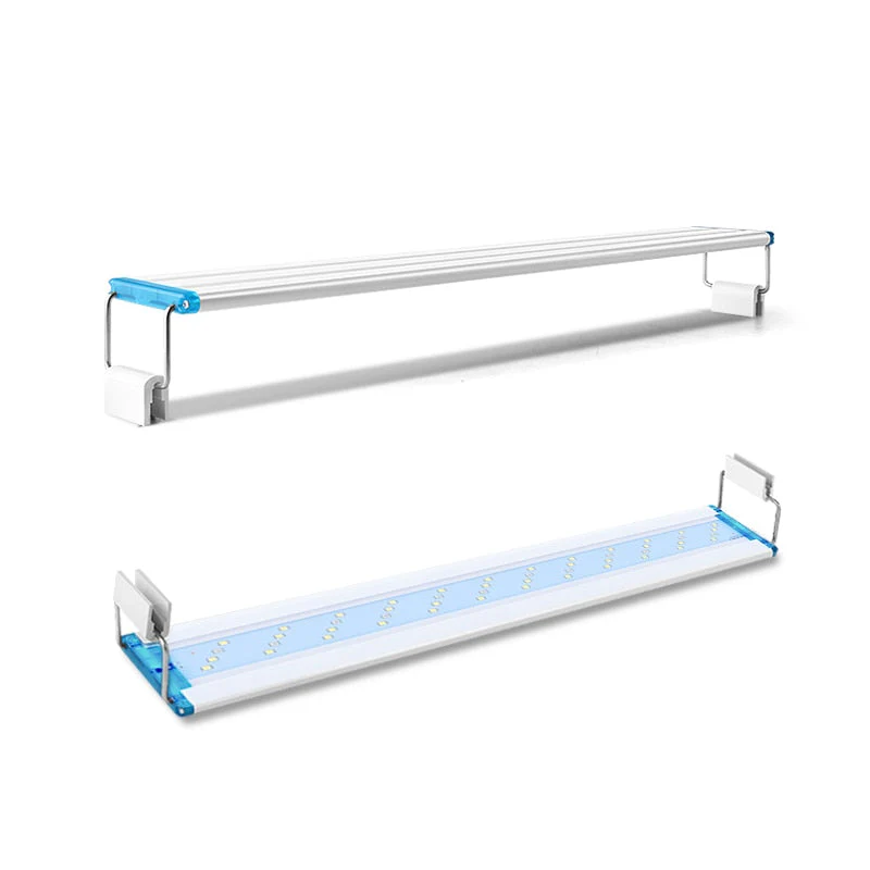 HULIANFU Super Slim LEDs Aquarium Lighting Aquatic Plant Light 18-75CM Extensible Waterproof Clip on Lamp For Fish Tank 90-260V - Deanwangkt