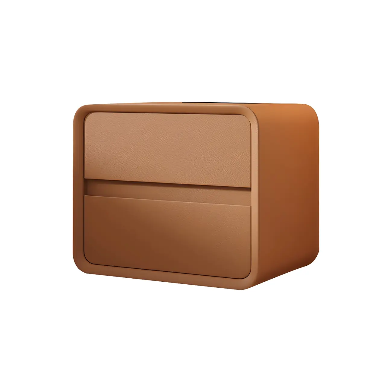 Scandinavian Wood Narrow Bedside Cabinet