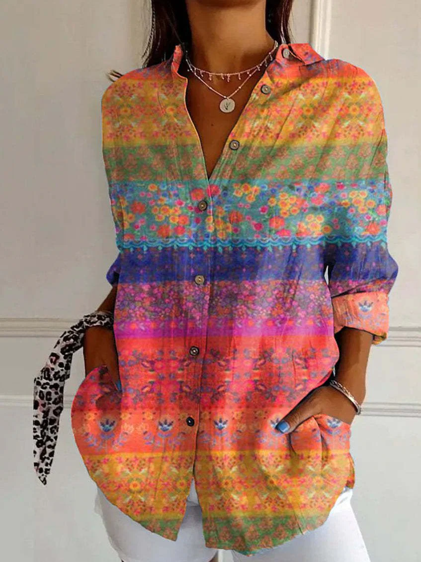 Stunning Collared Long Sleeve Shirt