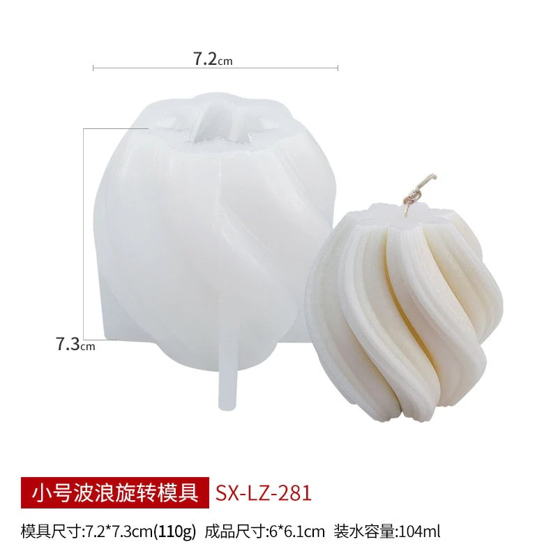 HULIANFU U-shaped Rainbow Bridge Diy Candle Silicone Mold Creative Arched Door N-Shaped Candle Mold Aromatherapy Gypsum Resin Mould - Deanwangkt