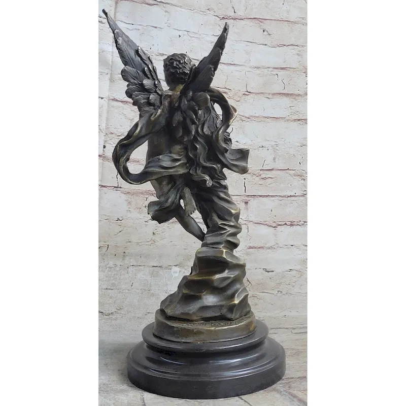 Signed Jean Debut Eros And Psyche Greek Mythology Venus Bronze Statue Sculpture