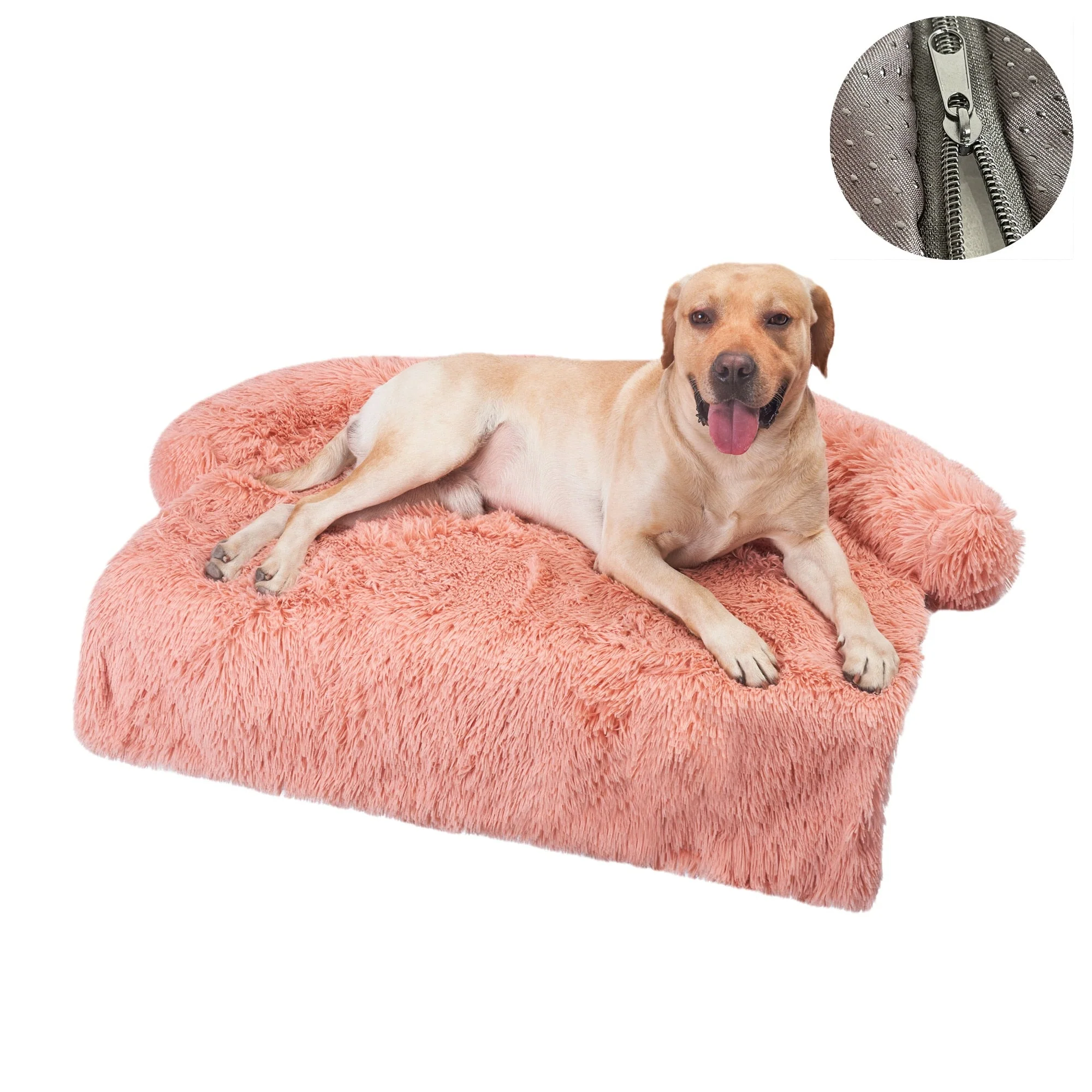 HULIANFU Washable Pet Sofa Dog Bed Calming Bed For Large Dogs Sofa Blanket Winter Warm Cat Bed Mat Couches Car Floor Furniture Protector - Deanwangkt