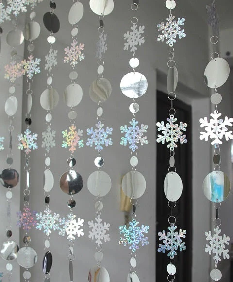 HULIANFU PVC sequins Curtains  Household items partitions Plastic curtain Home supplies Festive wedding decoration - Deanwangkt