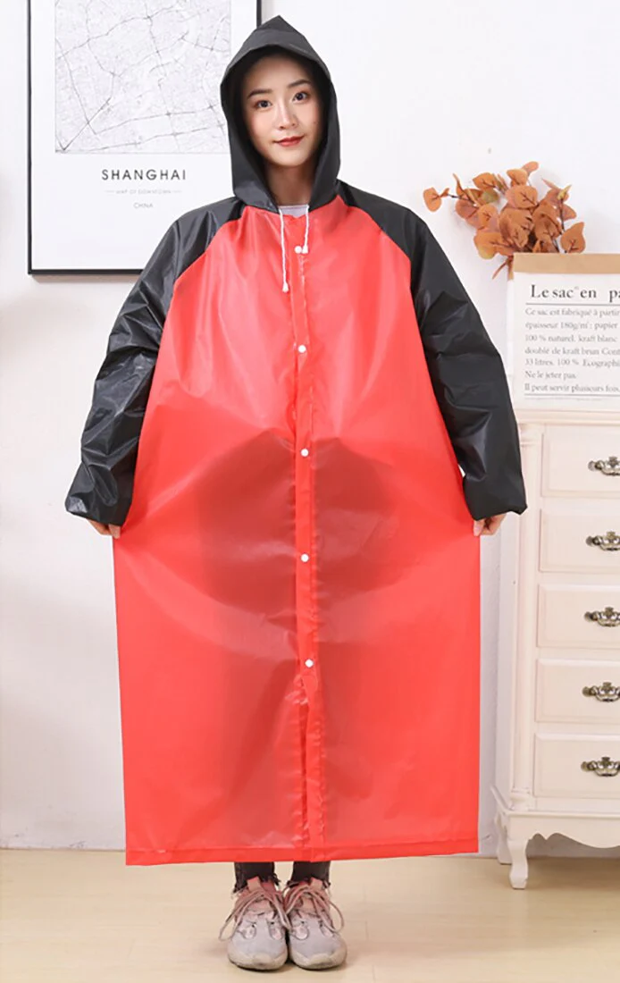HULIANFU Reusable Thicken Women Men Rain Coat Waterproof Jacket Poncho Cloak Hood Hoodie Suit Raincoat For Tourism Fishing Cycling Hiking - Deanwangkt