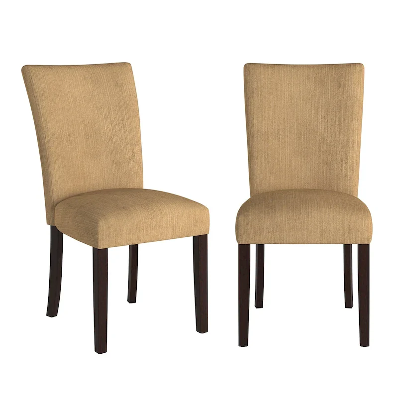Dinant Chenille Parsons Dining Chairs (Set of 2) - Dining Chair