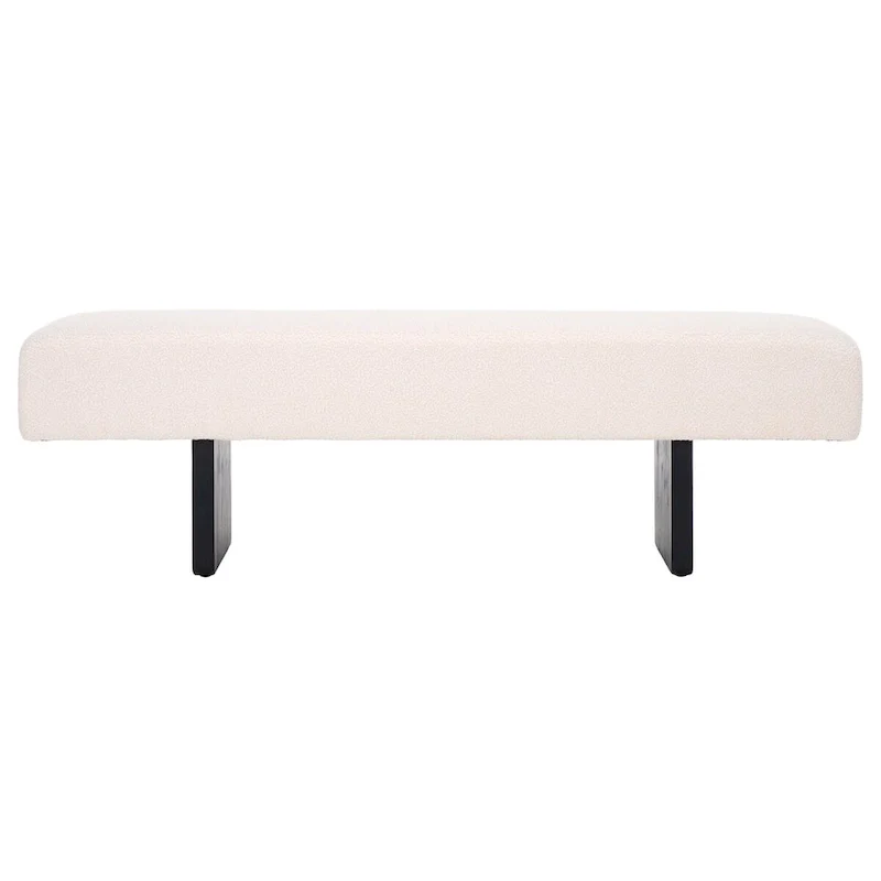 SAFAVIEH Home Ryer Boucle Bench - 60Wx16Dx19H
