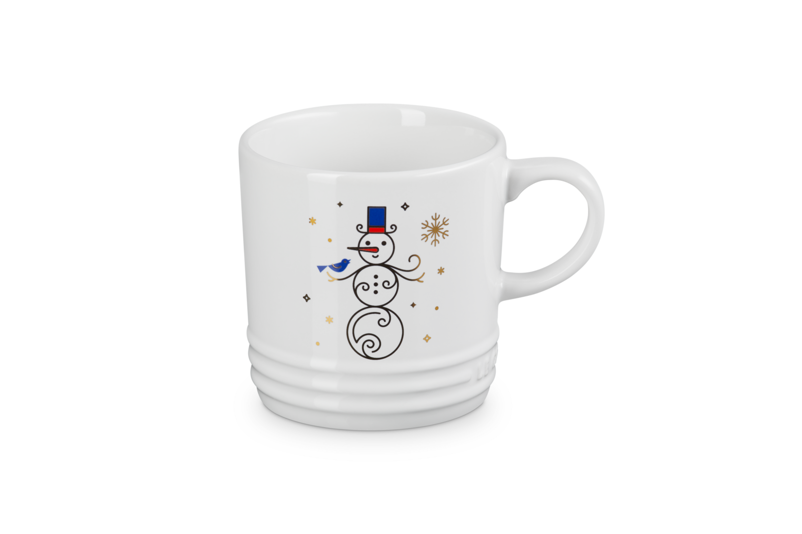 Stoneware Snowman Mug