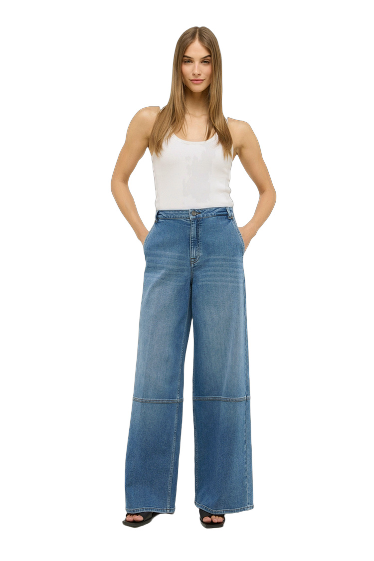 Hose mit 5-Pockets – Rückansicht