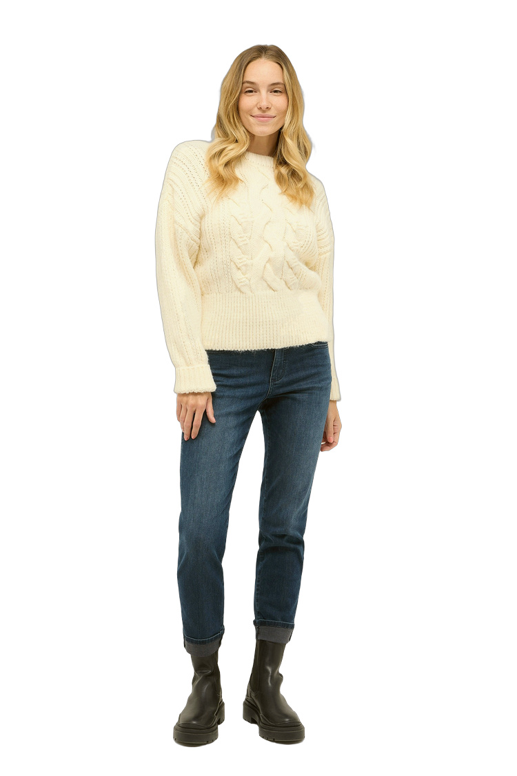 Hose mit Elasthan für Damen – Rückansicht