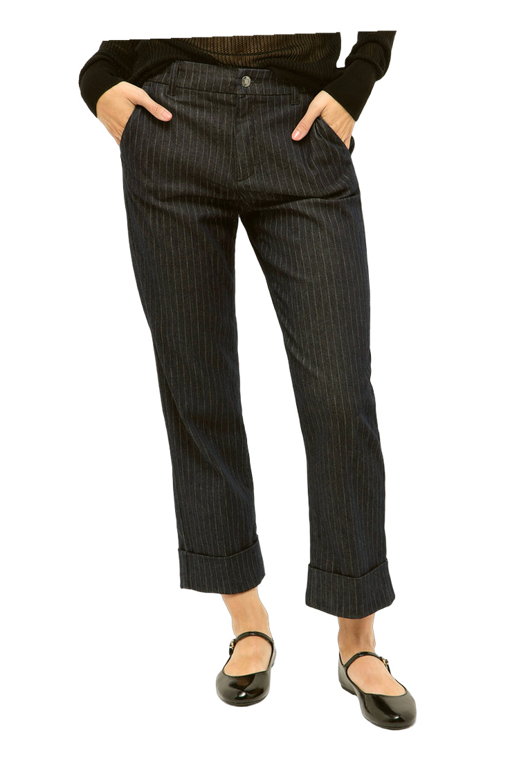 Hosenanzug aus Viskose und Baumwolle – Rückansicht