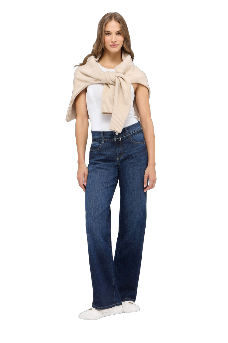 Jeans Liz mit recyceltem Polyester – Rückansicht