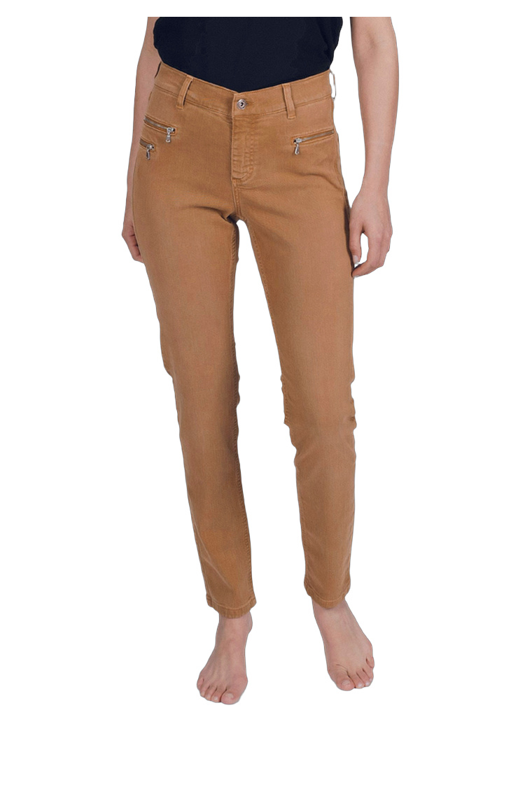 Leichte Hose aus nachhaltiger Baumwollmischung – Rückansicht