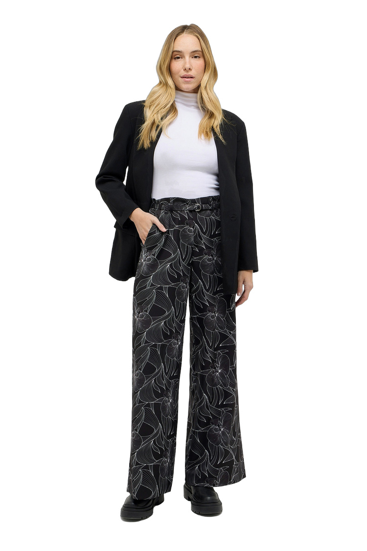 Leichte Hose mit Comfort Stretch – Rückansicht