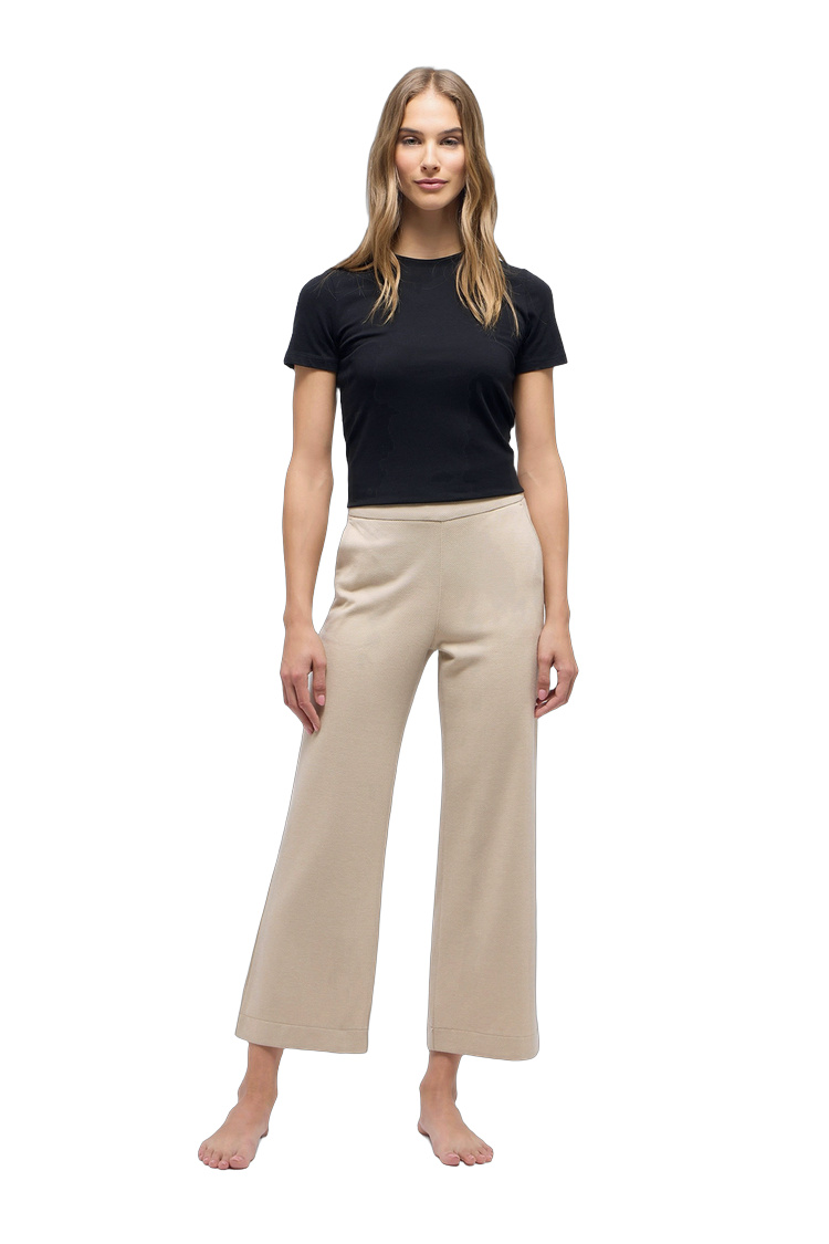 Relaxed Fit Hose mit seitlichen Taschen – Rückansicht