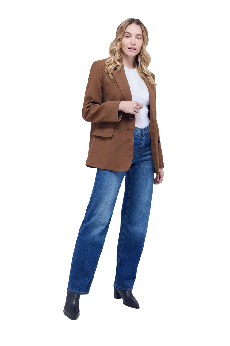 Relaxed Fit Jeans aus West Coast Denim – Rückansicht