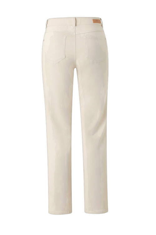 Slim-Fit-Baumwollhose – Seitenansicht