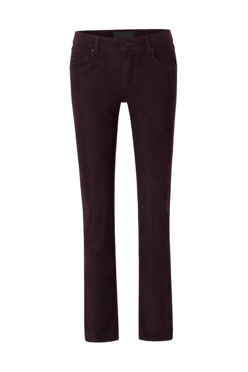 Slim Fit Hose mit Elastomultiester – Seitenansicht