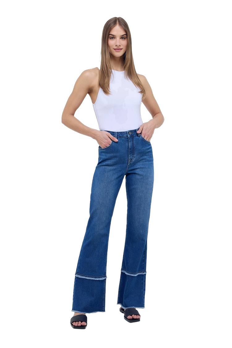 Slim Fit Jeans mit 1% Elasthan – Rückansicht