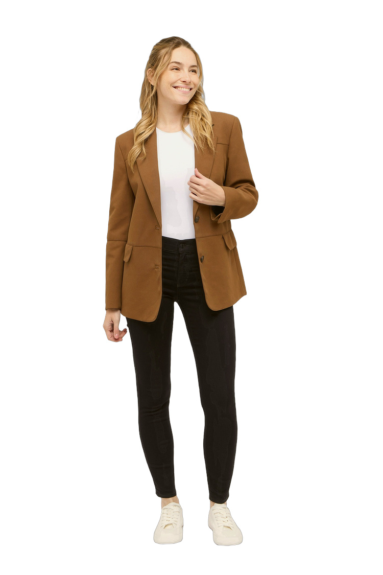 Slim Fit Jeans mit 5% Elasthan – Rückansicht