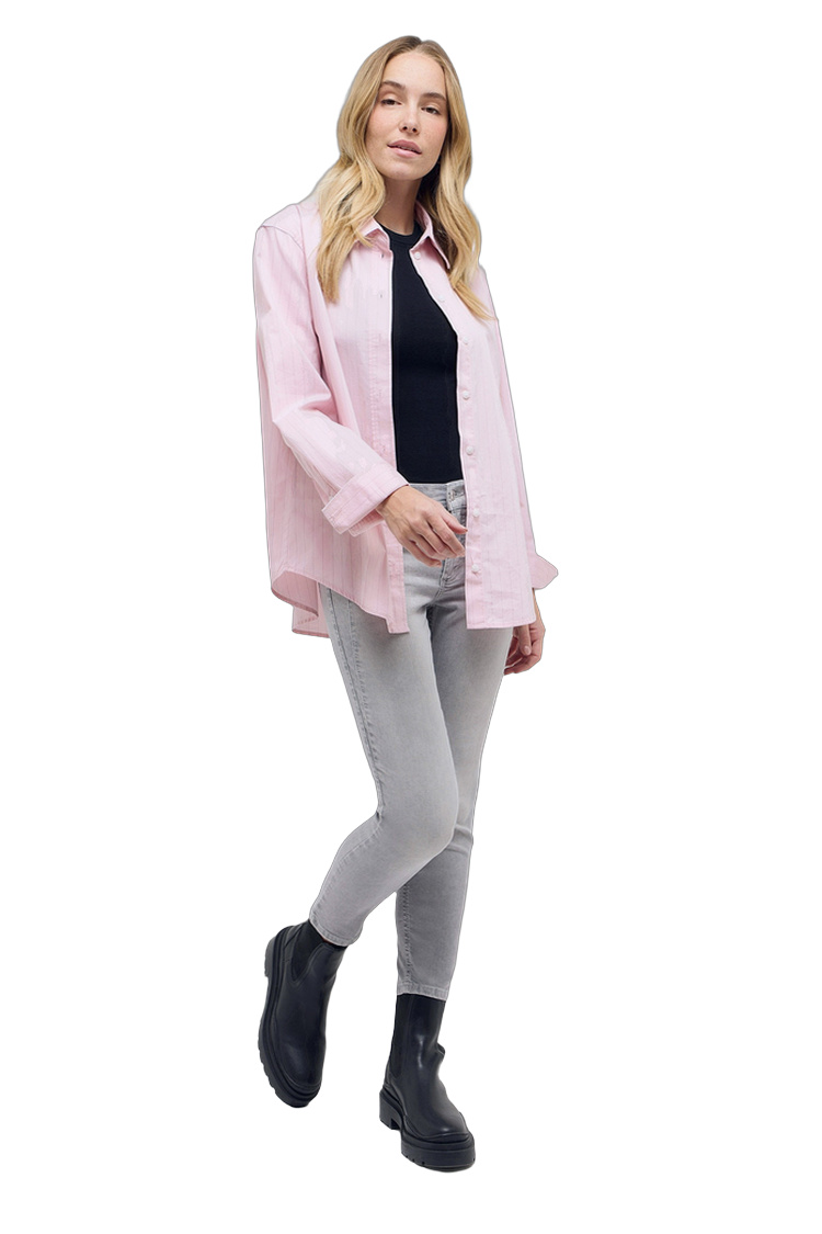 Ultraleichte Hose mit Baumwollstretch-Material – Rückansicht