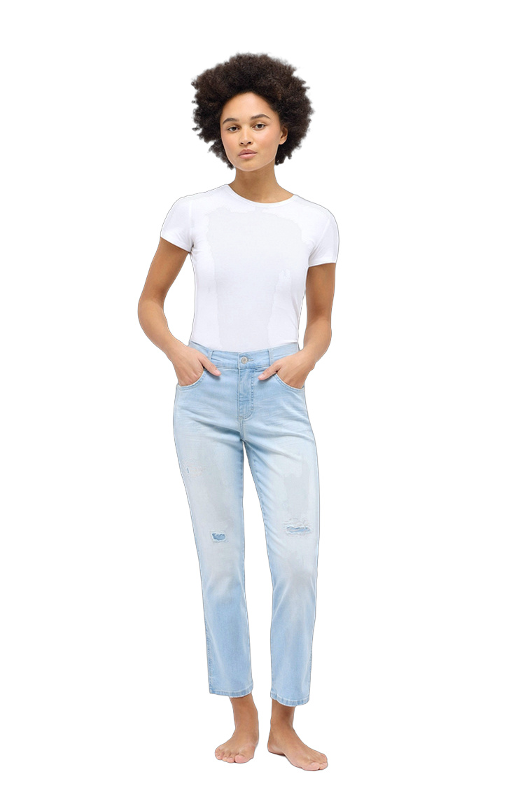 Ultraleichte Hose mit Elasthan-Anteil – Rückansicht