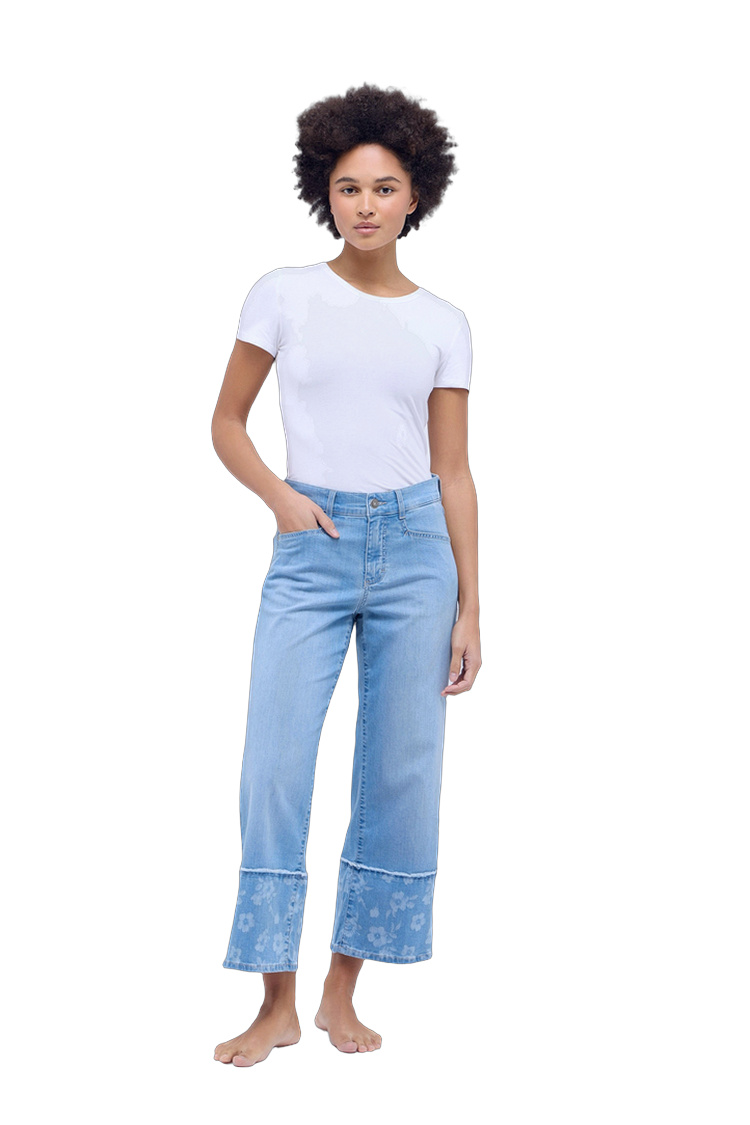 Ultraleichte Jeans mit Elasthan – Rückansicht