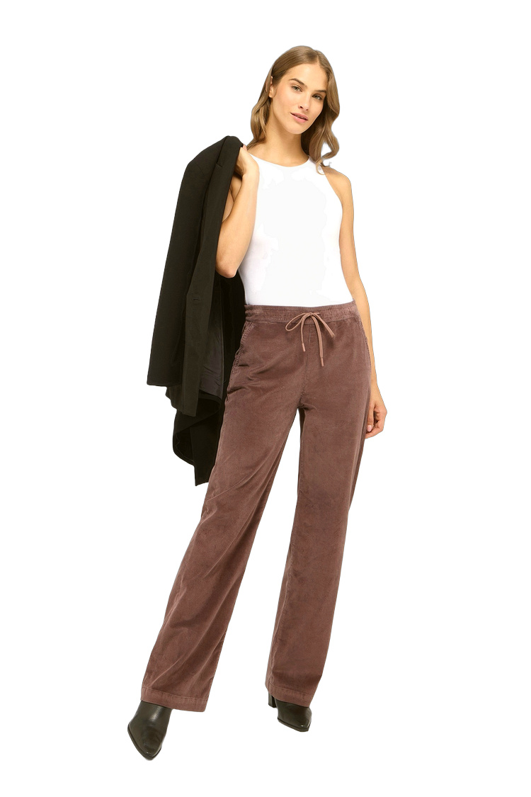 Weiche Baumwollmischung Hose – Rückansicht