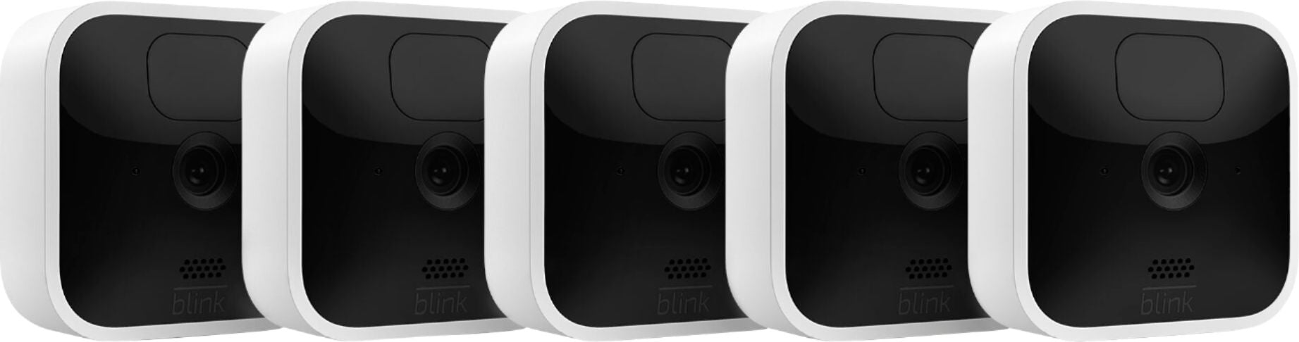 Blink – 5 Indoor (3rd Gen) Wireless 1080p Security System with up to two-year battery life – White