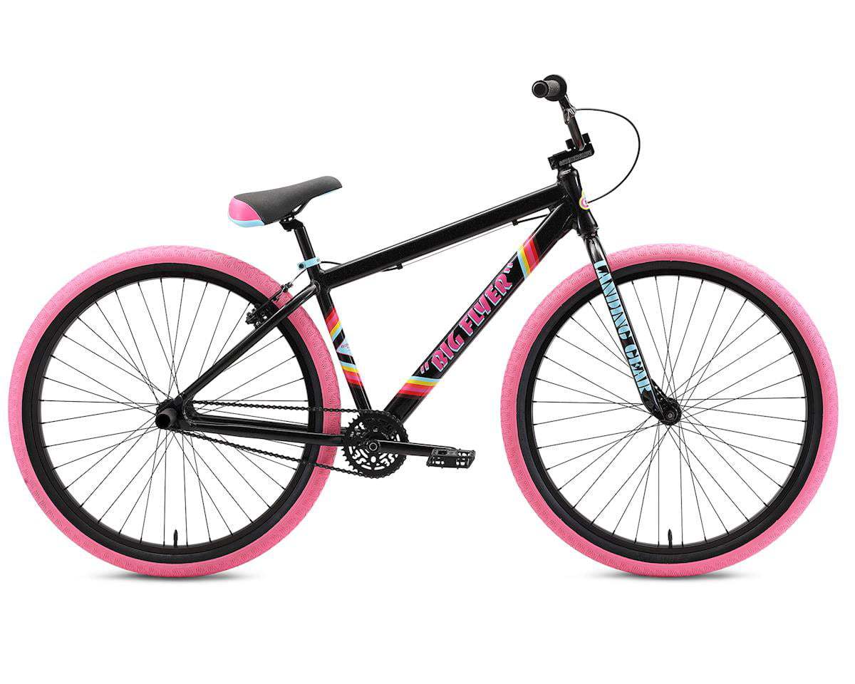 SE Bikes Big Flyer 29′′ BMX Bike – Black Sparkle, 29′′ Wheels