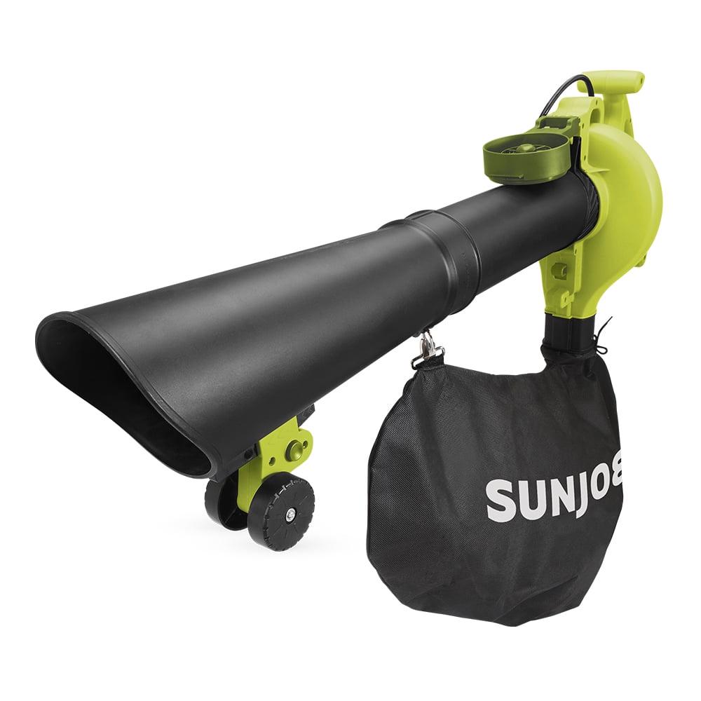 Sun Joe SBJ605E 3-in-1 Electric Blower/Vacuum/Mulcher, 14-Amp, 250mph, Aluminum Impeller