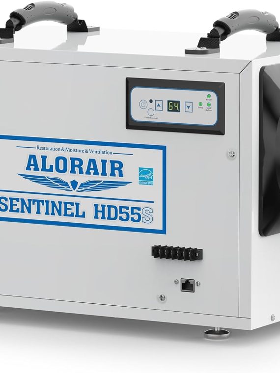 Brand Crawl Space Dehumidifier, 120 PPD, Energy Star Certified, Auto Defrost, cETL Listed, Commercial Basement Use