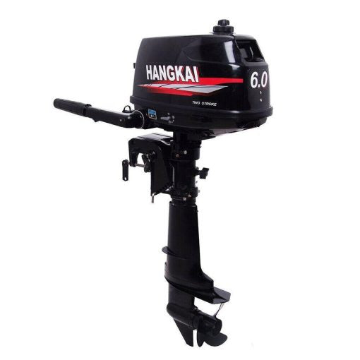 Premium 6 HP Outboard Motor for Fishing Boats – 2 Stroke Engine with Quick Start, Lightweight Design