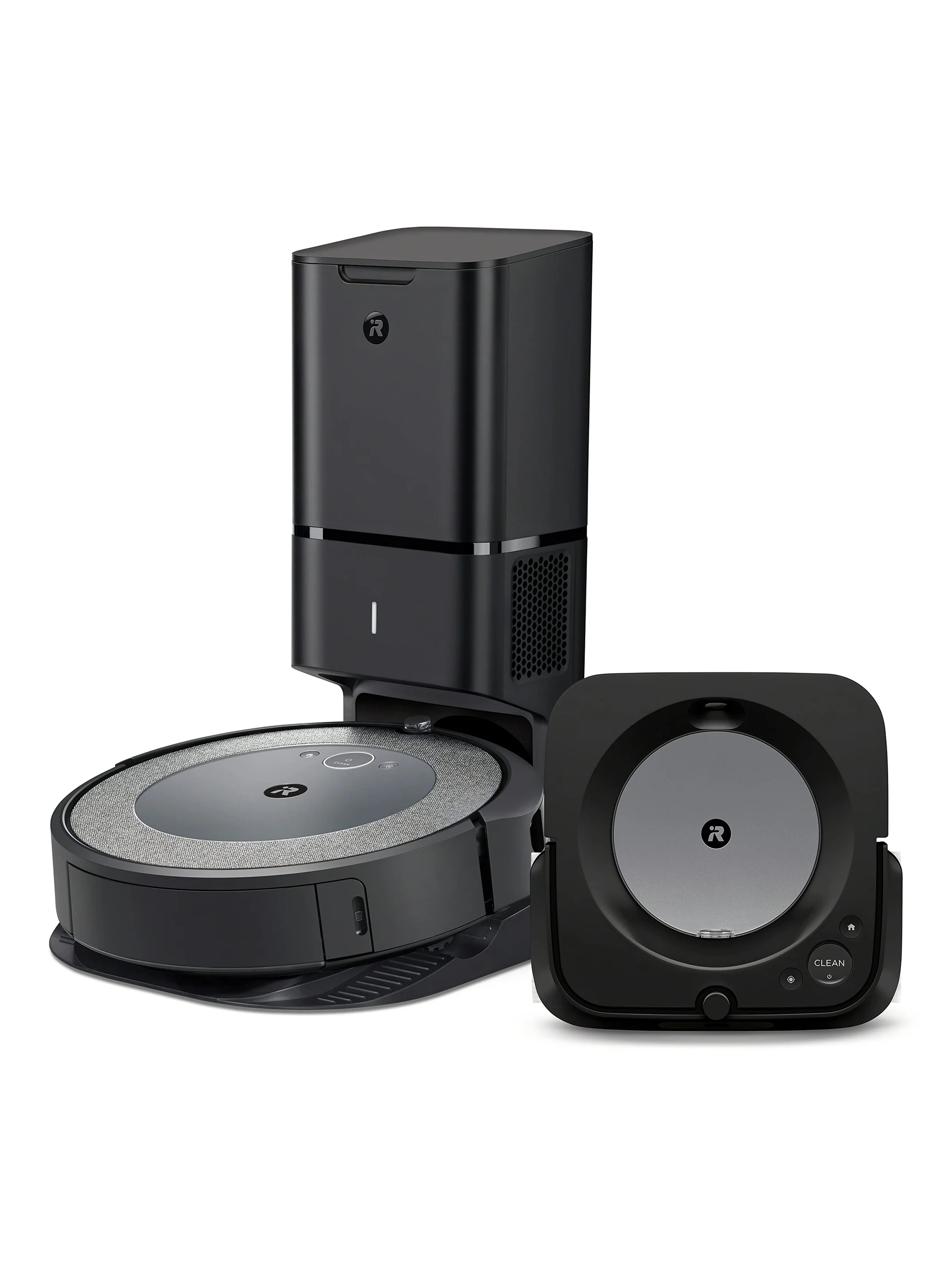 iRobot Roomba i3+ EVO (3550) Robot Vacuum and Braava Jet m6 (6113) Robot Mop Bundle - Wi-Fi Connected, Smart Mapping, Works with Alexa, Precision Jet Spray, Corners & Edges, Ideal for Multiple Rooms
