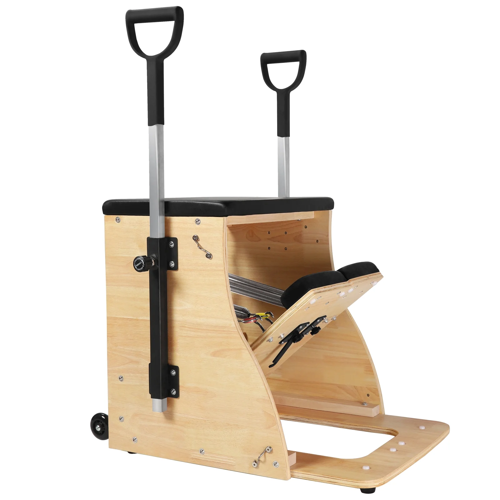 ARKANTOS Standard Pilates Chair – Durable, Space-Efficient Home Fitness Equipment with Adjustable Resistance