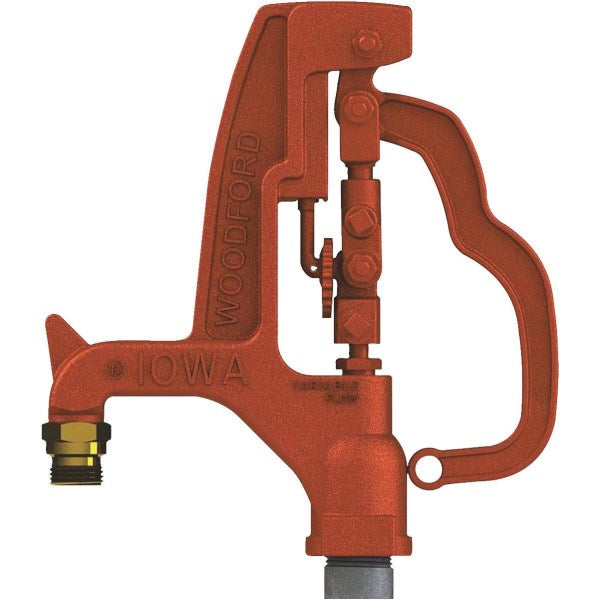 Woodford Y34 Freezeless Yard Hydrant, 1′′ NPT x 3/4′′ MPT, 5 Ft. Galvanized Pipe