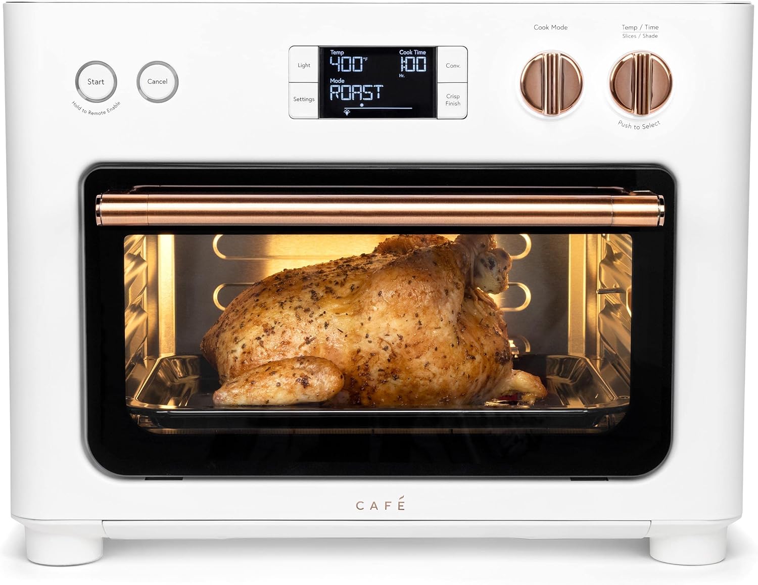 Couture Matte White Oven with Air Fry, 14-in-1 Cooking Modes, Wifi-Enabled