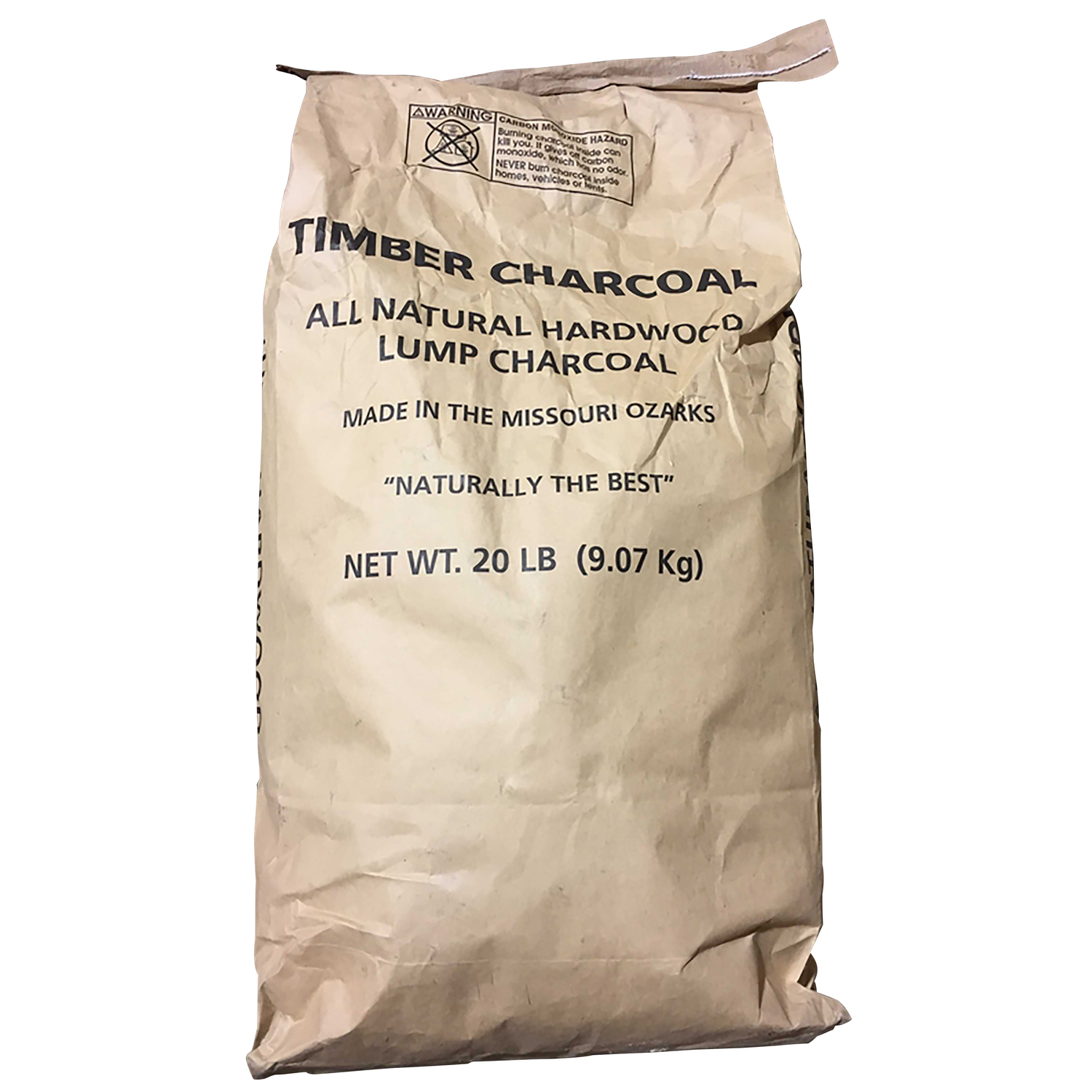 Chigger Creek Premium All-Natural Lump Charcoal, 20 lb – Missouri Oak & Hickory