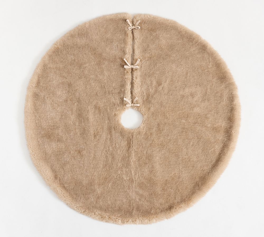 Faux Mink Tree Skirt