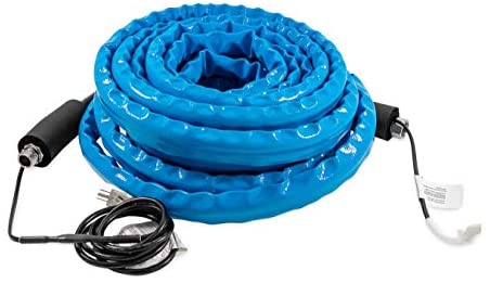 Camco TastePURE Heated Drinking Water Hose, 50 Ft, Thermostat Controlled, Lead-Free, NSF-61 Certified