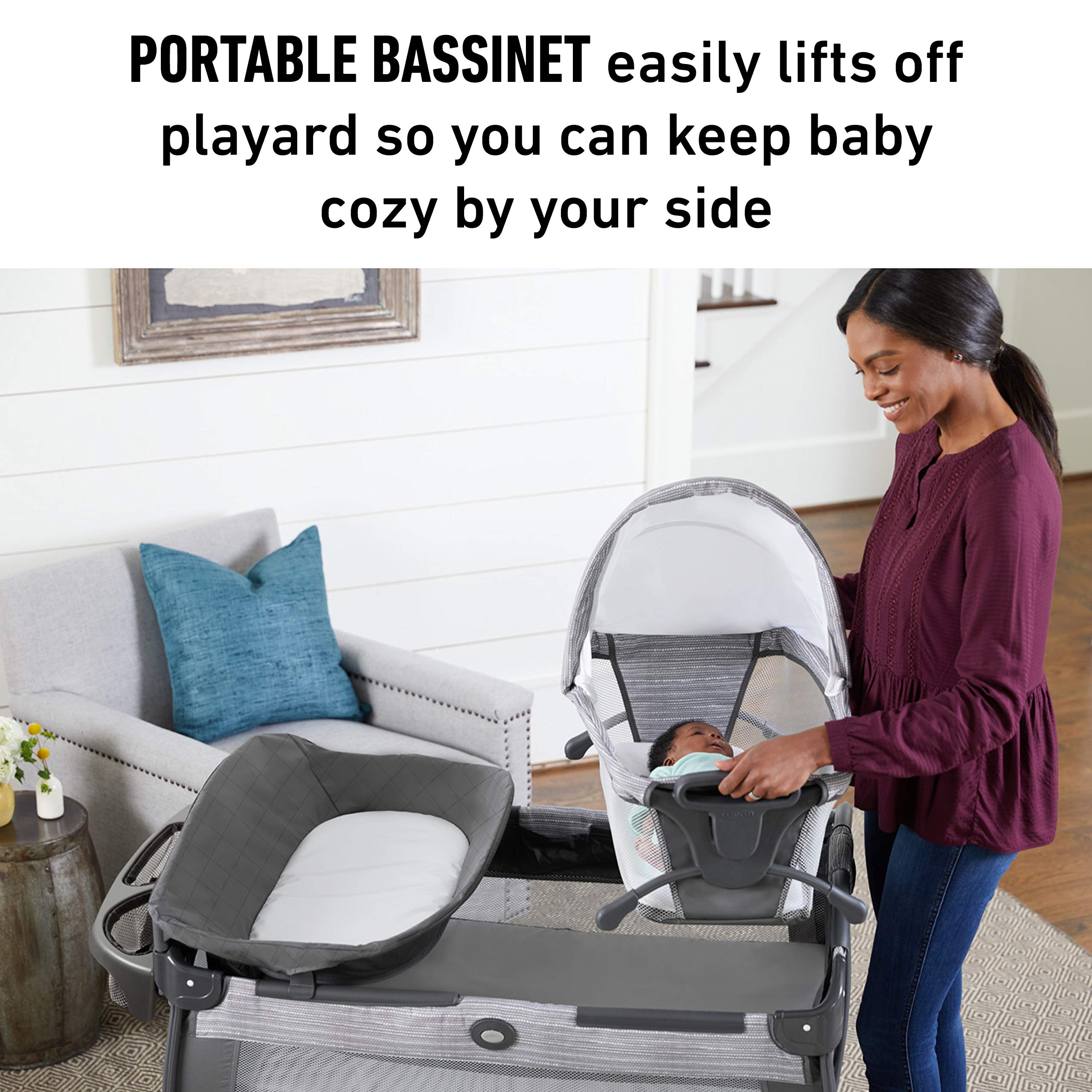 Graco Close2Baby Bassinet Features Portable